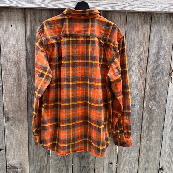 Carhartt Men's Flannel Long-Sleeve Plaid Shirt Size Medium - Picture 10 of 11
